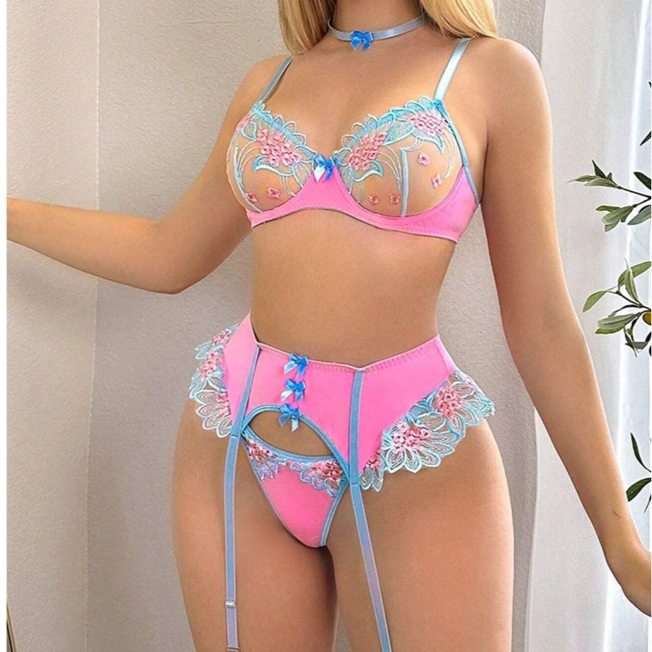 Petal Kiss Four-Piece Set