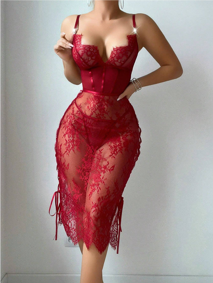 Scarlet Desire Lace Dress