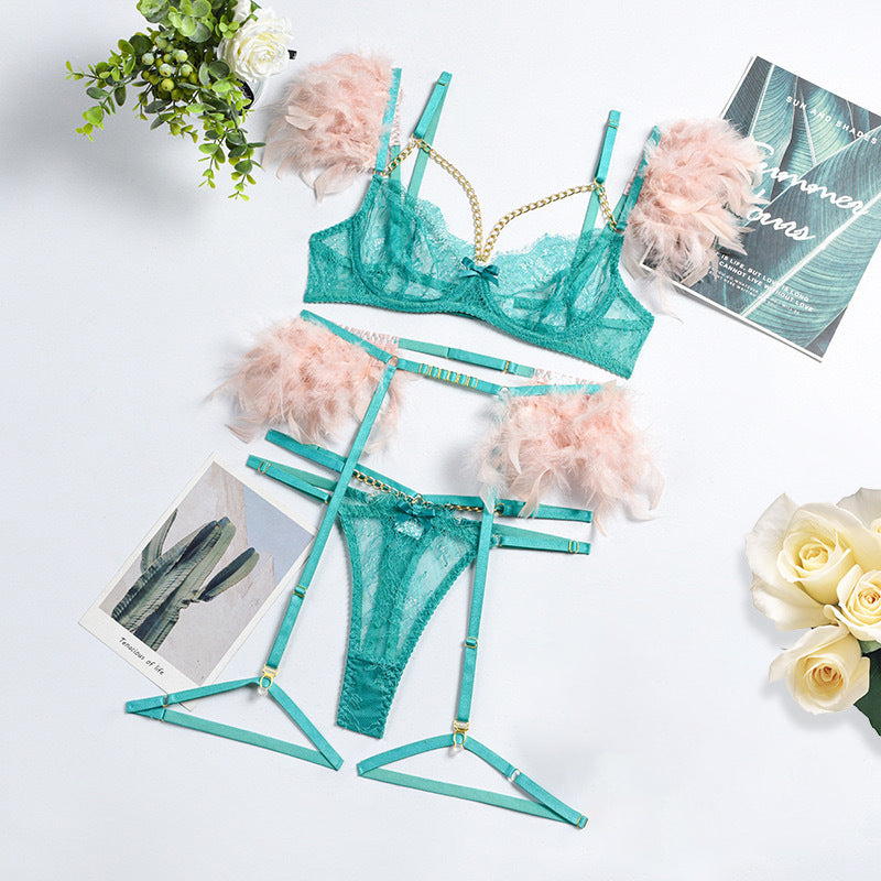 Blush Crimson Chain Four-Piece Set