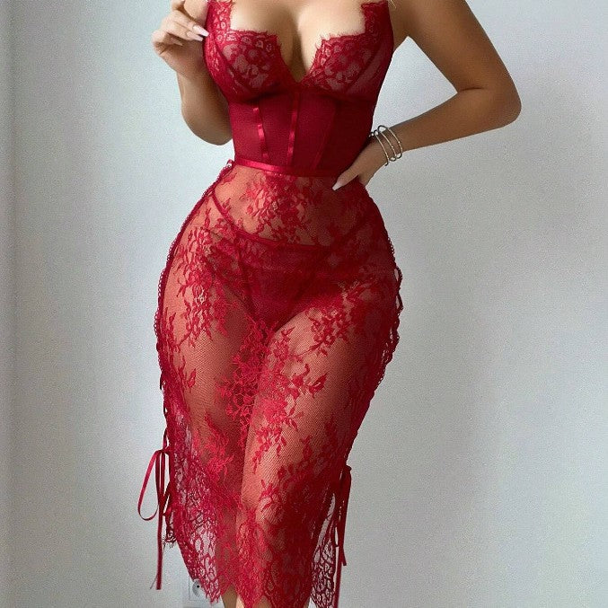 Scarlet Desire Lace Dress