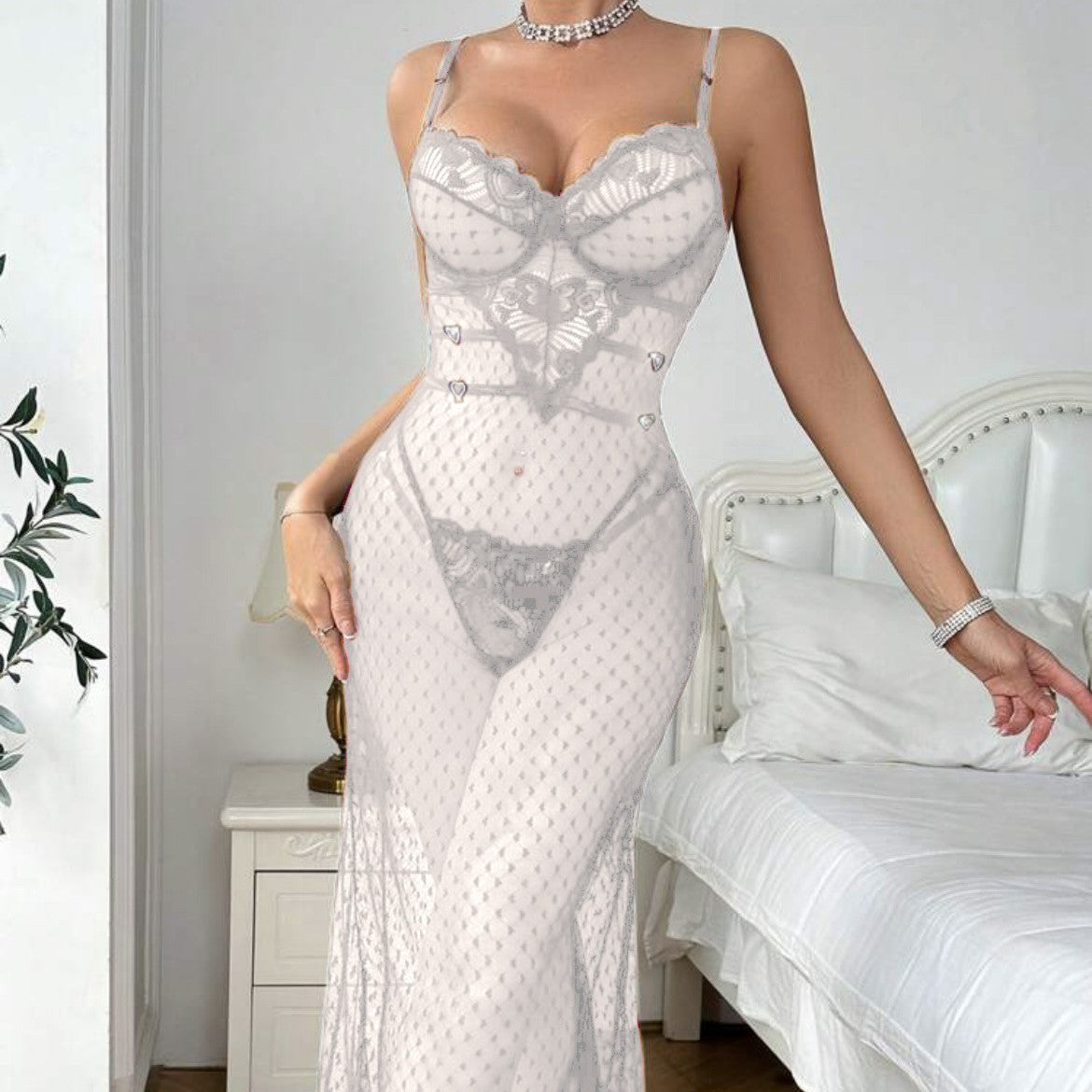 Crystal Negligee Set