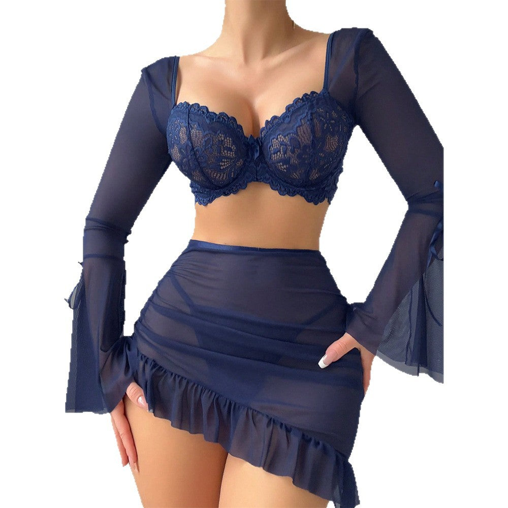 Whisper Lace Sheer Set