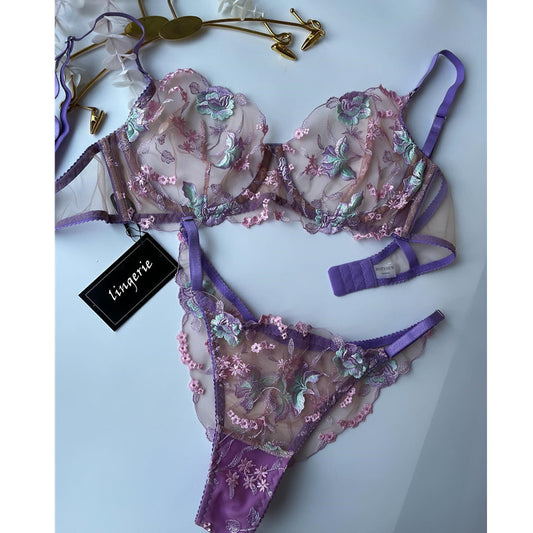 Lilac Bloom Mesh Set