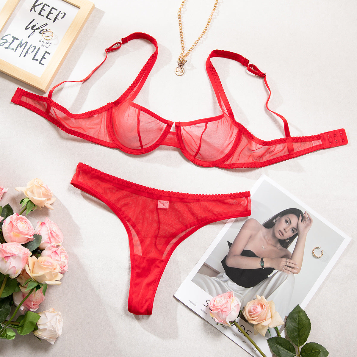 Wild Allure Bra Set