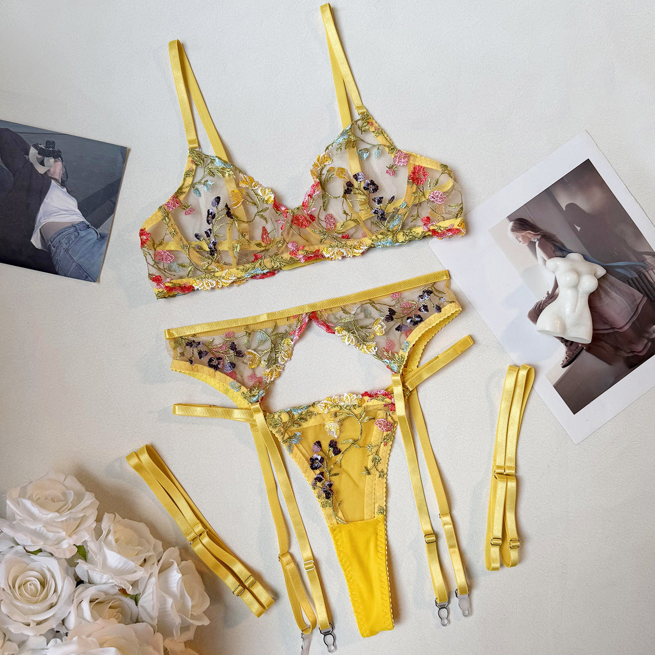 Petal Veil Embroidery Set